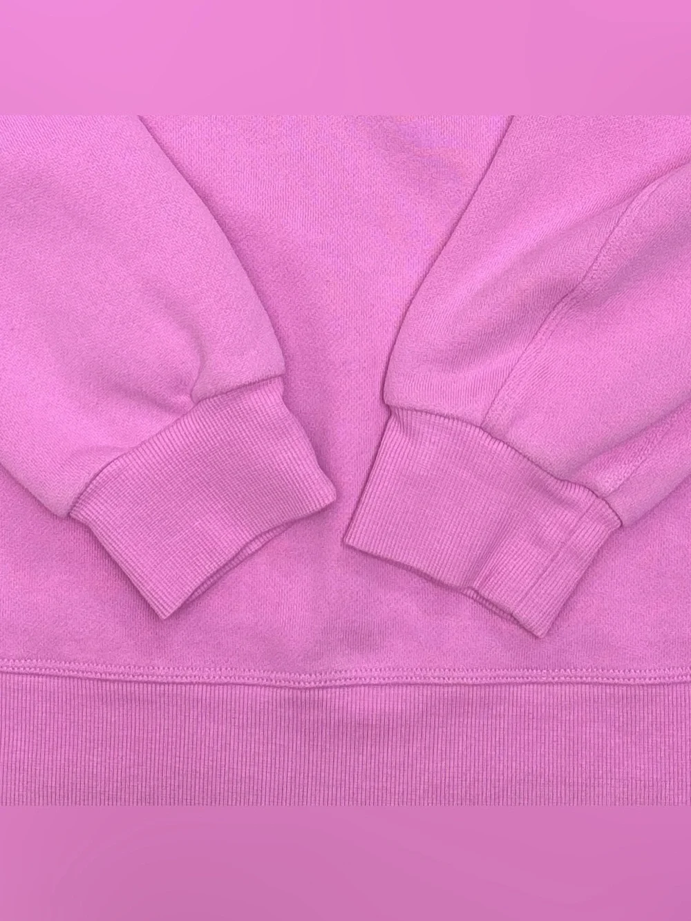 Lululemon Perfectly Oversized Crew In Dahlia Mauve Size 10 - Picture 5 of 6